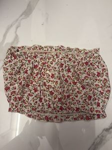Floral Print  Tube Top