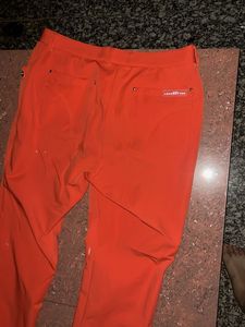 Bright Orange Comfortable Pants