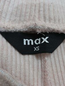 Max Comfortable Ribbed Wide-Leg Pants