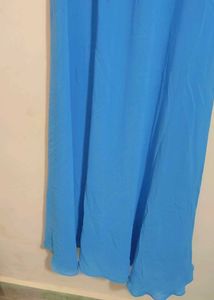 Blue🔵Elegant Embroidered Gown Dress 34 Bust