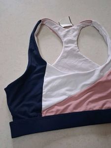 M Shein Colorblock Sports Bra
