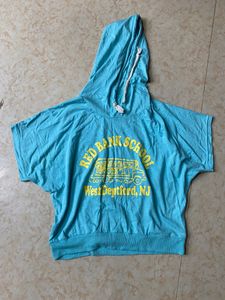 Korean Cropped Hoodie Teeshirt