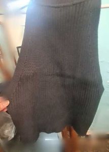 Halter style Ribbed Vest