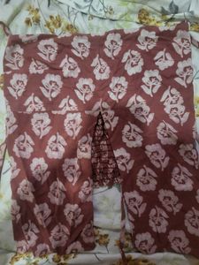 Boho Floral Print Blouse with Smocked Detail