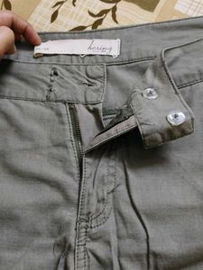 Grey Casual Shorts