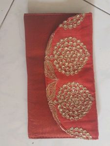 Red Hand Purse