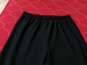 Black  fit and flare Pant for women upto xxxl