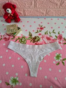 La Senza Remix Thong - Baby Pink Heather
