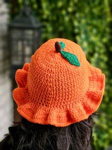 Summer inspired Crochet Fruit Bucket Hat
