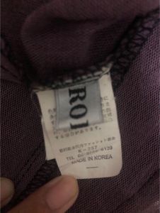 Sheer Sleeveless Dark Plum Top