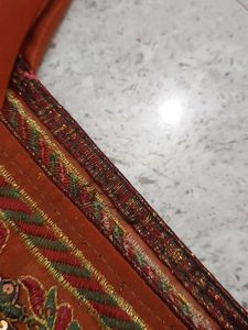 Embroidered Kurti with Jeans Set