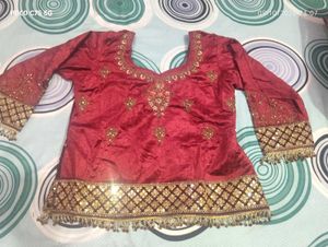 ❤heavy diamond work Bridal style lehnga choli❤