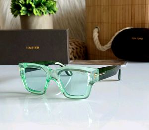 Tom Ford Green Acetate Sunglasses FOR UNISEX