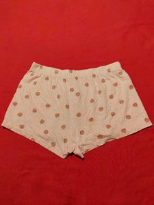 Pink Printed Lounge Shorts