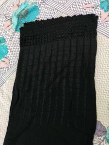 Elegant Black Plazo