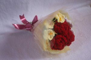 Crochet Flower Bouquet