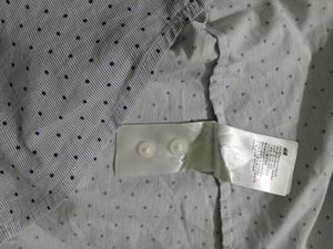 Classic Polka Dot Button-Up Shirt