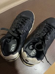 Stylish Black Zara Sneakers