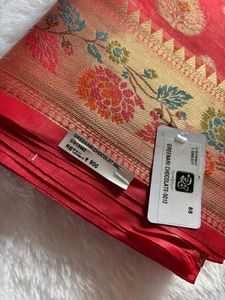Red zari Silk Saree❤️