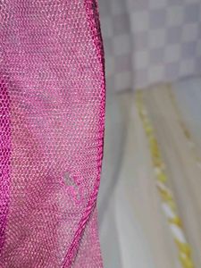 (600)Magenta Mesh Long Sleeve Bodysuit