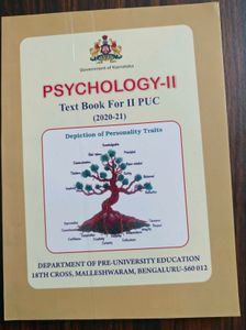 Psychology Text Book For II PU