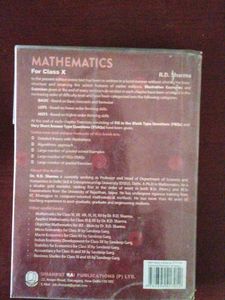 R.D. Sharma Mathematics Class X