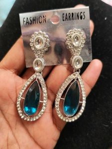 Diamond lookalike necklace set