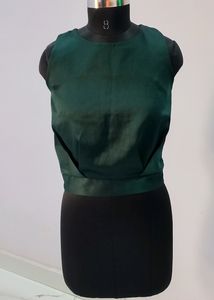 Bottle Green Top/Blouse