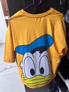 Donald Duck Graphic Print T-Shirt