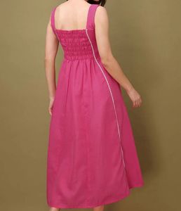 Vibrant Pink Ethnic Gown