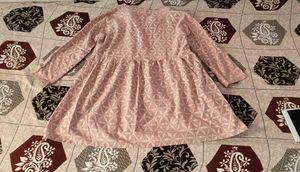 soft Pink short kurty
