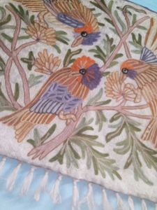 Handmade Bird Embroidery Wall Hanging | Premium De