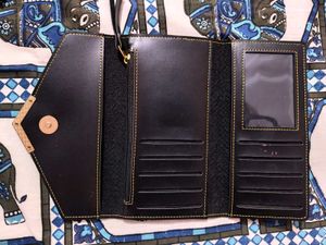 Personalized Black Clutch for Meghna