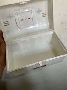 First aid plastic box