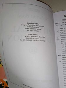 CBSE Class 12 Physical Education Textbook edition