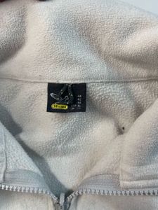 Lightweight Cream Fleece Jacket