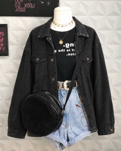 Black Denim Jacket Outfit