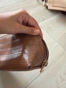 Chic Brown Crocodile pouch