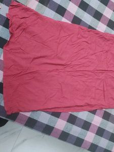 Maroon Kurta with Gold Embellishments