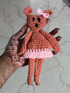 Handmade Crochet Teddy Bear Toy