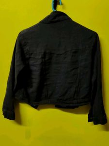 Black Denim Jacket set of 2
