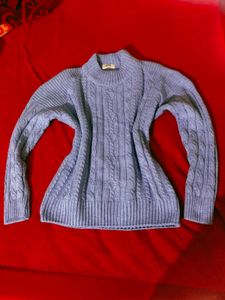 Light Blue Knit Sweater