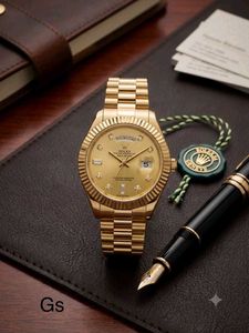 Rolex Watch with Diamond Accents