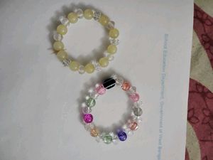 53.Set of 3 Beaded Bracelets