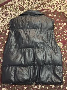 Mango Black Puffer Vest