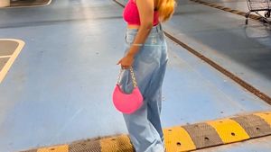 Brand New Newme Asia Wide Legged Jeans