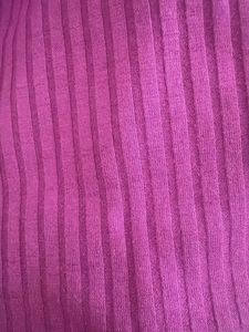 Purple Off-Shoulder Ruched Top