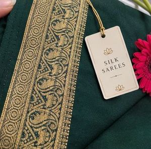 Green saree