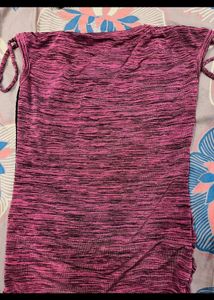 Beautiful Purple Fitted Top