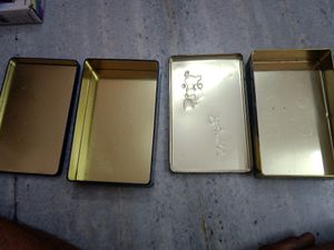 Empty 2 Tin Box